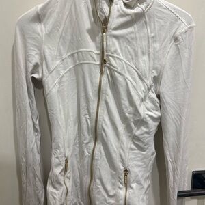 Lululemon Athletica White Utility Jacket